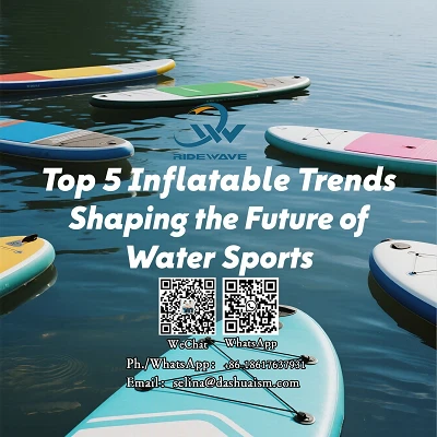 Las 5 principales tendencias del SUP inflable que están dando forma al futuro de los deportes acu...